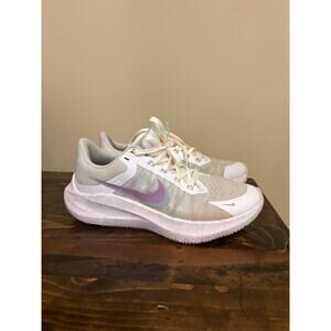 Nike Zoom Winflo 8 WHite/violet Shock/infinite Lilac CW3421-102 Size 7.5 GUC